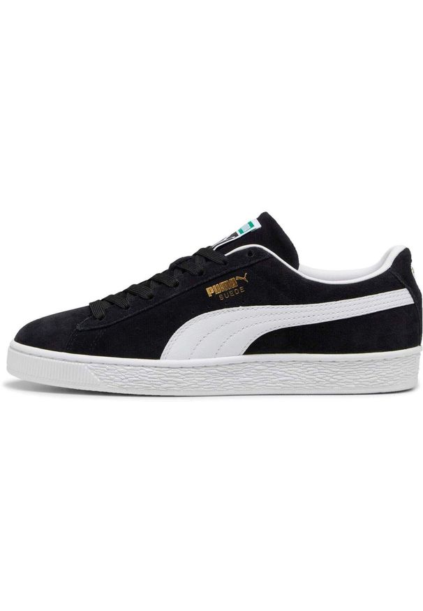 Buty sportowe Puma Suede Classic. Kolor: wielokolorowy, biały, zielony, brązowy. Model: Puma Suede. Sport: turystyka piesza