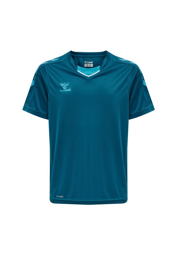 Koszulka dziecięca Hummel hmlCORE XK. Kolor: wielokolorowy, niebieski, różowy, pomarańczowy. Sport: piłka nożna