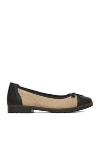 Baleriny Rieker. Kolor: beżowy #1