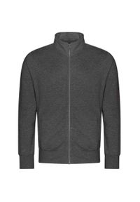 AWDIS - Kurtka Unisex Dla Dorosłych Campus Polycotton Z Pełnym Zamkiem Błyskawicznym. Kolor: wielokolorowy, szary, brązowy