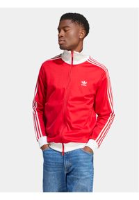 Adidas - adidas Bluza adicolor Classics Beckenbauer IM4511 Czerwony Slim Fit. Kolor: czerwony. Materiał: syntetyk, bawełna
