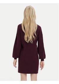 Vero Moda Sukienka dzianinowa Nancy 10249116 Fioletowy Loose Fit. Kolor: fioletowy. Materiał: wiskoza, syntetyk #4