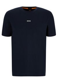 BOSS - Boss T-Shirt 50473278 Granatowy Relaxed Fit. Kolor: niebieski. Materiał: bawełna #3