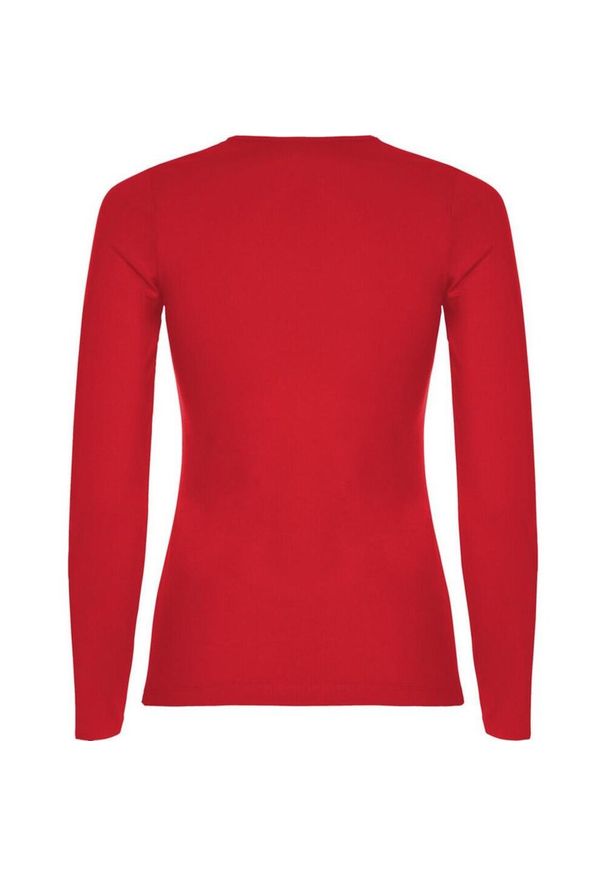 ROLY - Damska Koszulka Z Długim Rękawem Extreme. Kolor: czerwony. Długość rękawa: długi rękaw. Długość: długie. Sport: turystyka piesza