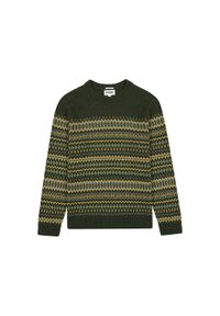 Lee - WRANGLER MĘSKI SWETER FAIRISLE SWEATER VERDANT GREEN 112357294 #4