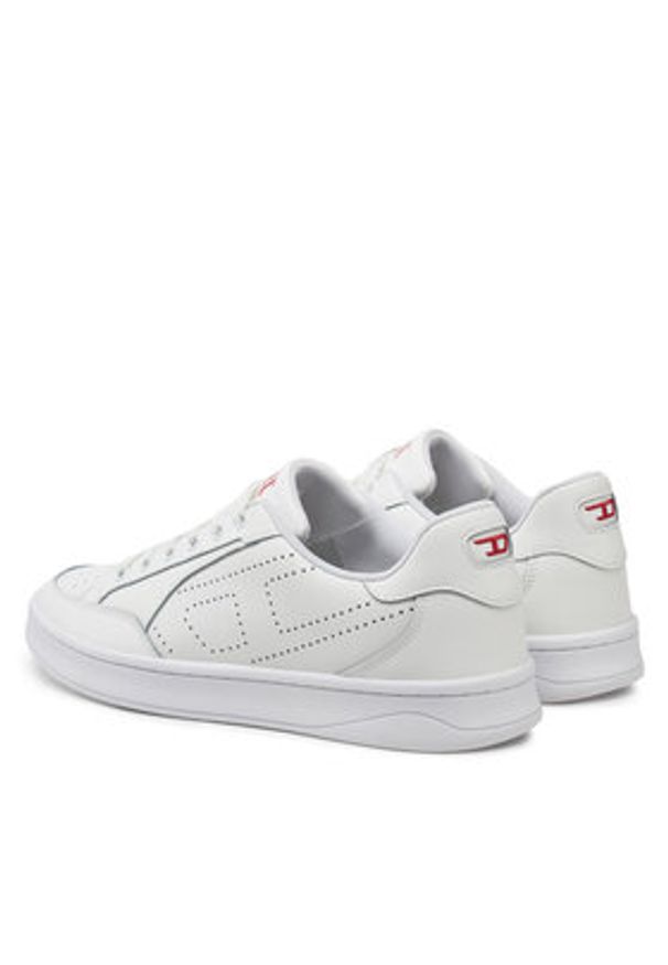 Diesel Sneakersy Y03595 P0476 T1002 Biały. Kolor: biały. Materiał: skóra