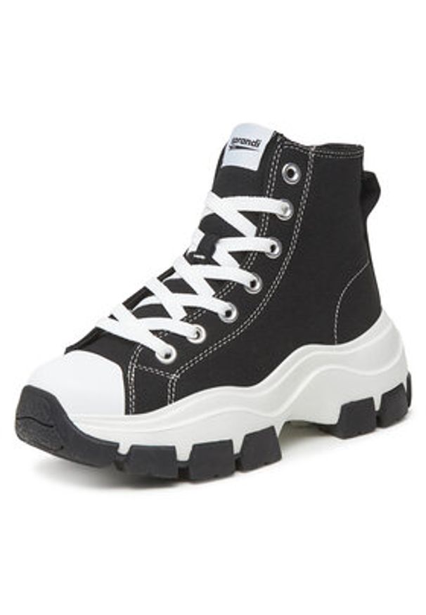 Sprandi Trampki CEO-WP40-22344Y Czarny. Kolor: czarny. Materiał: materiał, syntetyk