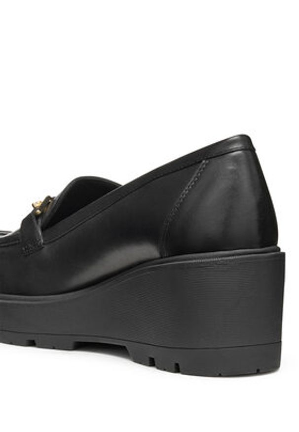 Geox Półbuty D Miereille D563VB 00043 C9999 Czarny. Kolor: czarny. Materiał: skóra