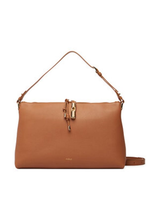 Furla Torebka Debby M WB02006 BX3353 CN RY000 Brązowy. Kolor: brązowy. Materiał: skórzane