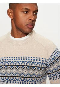 Brave Soul Sweter MK-517ERICKSON Écru Regular Fit. Materiał: syntetyk #3