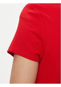 Tommy Jeans Sukienka codzienna DW0DW17408 Czerwony Slim Fit. Okazja: na co dzień. Kolor: czerwony. Materiał: syntetyk, wiskoza. Typ sukienki: proste. Styl: casual #3