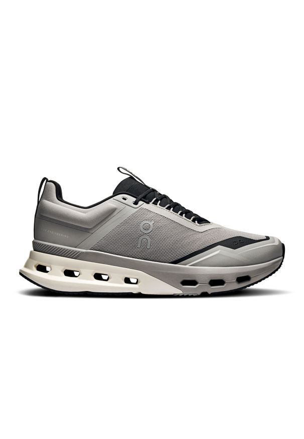 On - ON Cloudnova X Men Alloy | Black Sneakersy męskie. Okazja: na co dzień. Kolor: szary. Szerokość cholewki: normalna. Sport: bieganie