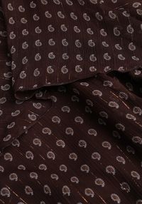 Renee - Brązowa Sukienka o Koszulowym Kroju z Przedłużonym Tyłem i Falbanami Savarinna. Kolor: brązowy. Materiał: poliester. Typ sukienki: koszulowe #6