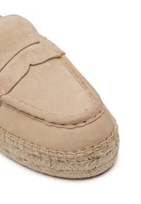 Lauren Ralph Lauren - LAUREN RALPH LAUREN Espadryle Luize 802953958007 Beżowy. Kolor: beżowy. Materiał: skóra, zamsz