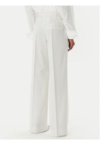 Hugo - HUGO Spodnie materiałowe Hejuly 50559202 Biały Loose Fit. Kolor: biały. Materiał: syntetyk #2