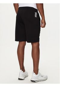 EA7 Emporio Armani Szorty sportowe 8NPS65 PJVRZ 1200 Czarny Regular Fit. Kolor: czarny. Materiał: bawełna. Styl: sportowy #5