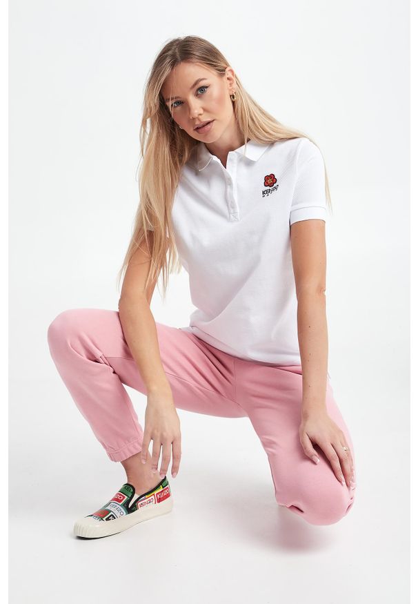 Kenzo - Polo damskie KENZO. Typ kołnierza: polo