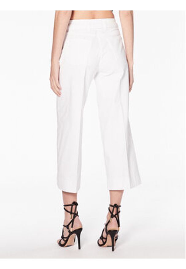 Pinko Jeansy Peggy 100168 A0G7 Biały Flare Fit. Kolor: biały