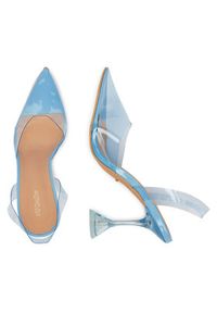 DeeZee Szpilki ZALHT-02 BLUE PU Niebieski. Kolor: niebieski. Materiał: syntetyk. Obcas: na szpilce #7