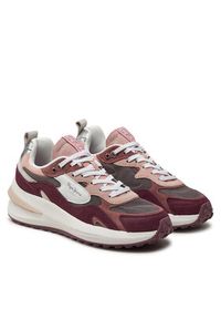 Pepe Jeans Sneakersy PLS60013 Fioletowy. Kolor: fioletowy. Materiał: materiał