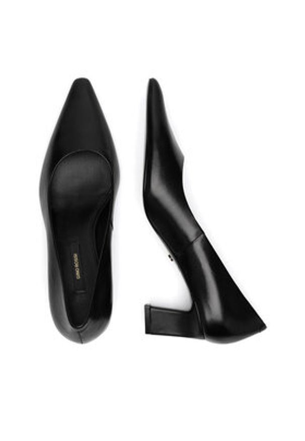 Gino Rossi Czółenka AILANI--9LLI1 Czarny. Kolor: czarny. Materiał: skóra