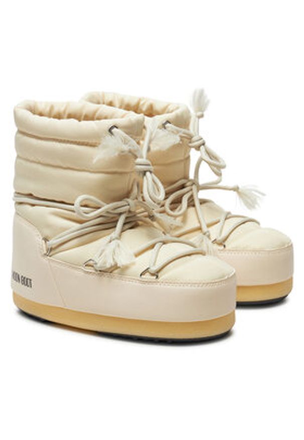 Moon Boot Śniegowce Evx Light Nylon 80D1470010 Beżowy. Kolor: beżowy. Materiał: skóra