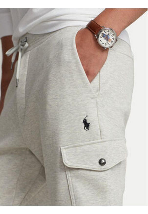 Polo Ralph Lauren Spodnie dresowe 710881522006 Szary Regular Fit. Kolor: szary. Materiał: syntetyk
