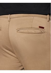 Jack & Jones Chinosy Marco Bowie 12150160 Beżowy Slim Fit. Kolor: beżowy. Materiał: bawełna #3