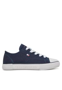 TOMMY HILFIGER - Trampki Tommy Hilfiger. Kolor: niebieski