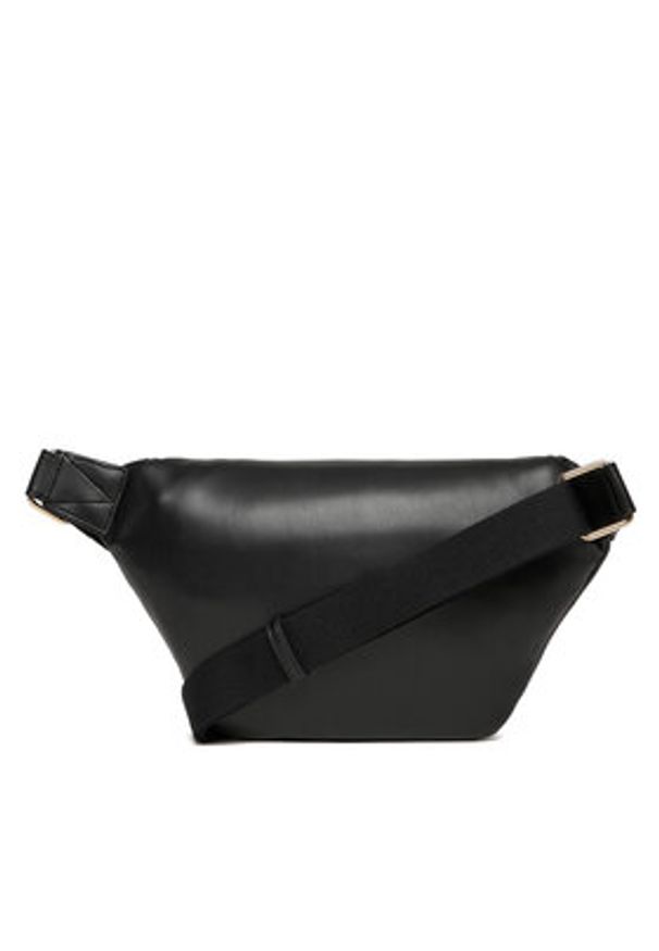 Love Moschino - LOVE MOSCHINO Saszetka nerka JC4347PP0NKA0000 Czarny. Kolor: czarny. Materiał: skóra