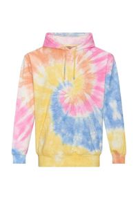 AWDIS - Bluza Z Kapturem Unisex Adult Tie Dye. Typ kołnierza: kaptur. Kolor: wielokolorowy