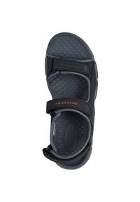 skechers - Sandały męskie Skechers Tresmen Garo. Kolor: czarny. Materiał: materiał #2