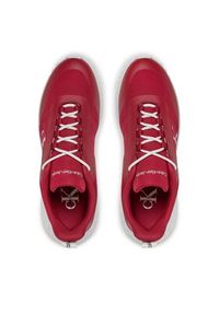 Calvin Klein Jeans Sneakersy YM0YM00968 Czerwony. Kolor: czerwony. Materiał: materiał #3