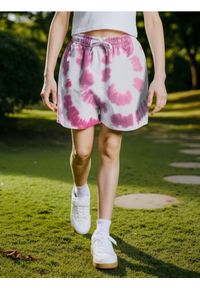Sinsay - Szorty tie dye - wielobarwny