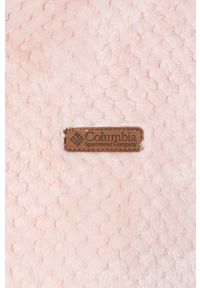 columbia - Columbia bluza damska kolor różowy gładka. Okazja: na co dzień. Kolor: różowy. Materiał: tkanina. Wzór: gładki. Styl: casual #3