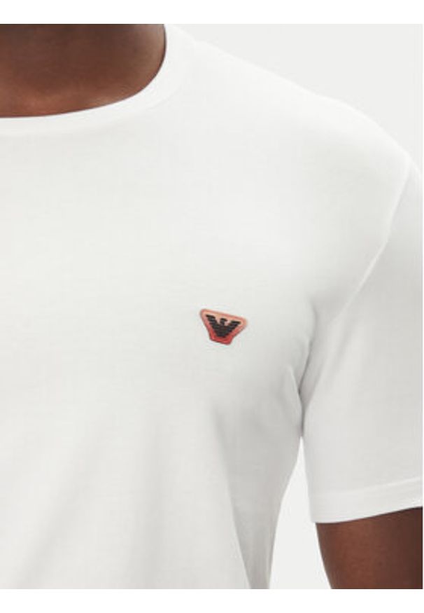 Emporio Armani Underwear T-Shirt EM000379 AF10784 U0002 Biały Slim Fit. Kolor: biały. Materiał: bawełna
