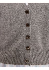 Marella Kardigan Chicco 2523346044 Szary Loose Fit. Kolor: szary. Materiał: wełna