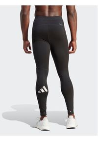 Adidas - adidas Legginsy Run It HZ4513 Czarny Tight Fit. Kolor: czarny. Materiał: syntetyk. Sport: bieganie