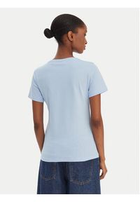 Hugo - HUGO T-Shirt Classic 50513667 Niebieski Slim Fit. Kolor: niebieski. Materiał: bawełna #5
