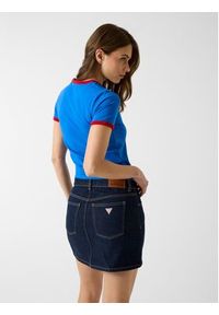 Guess Jeans T-Shirt 183096 Niebieski Classic Fit. Kolor: niebieski #4