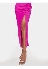 Babylon Sukienka wieczorowa E00796 Różowy Regular Fit. Kolor: różowy. Materiał: syntetyk. Styl: wizytowy #4