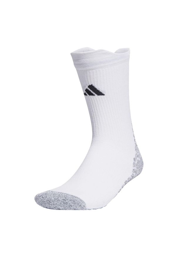 Adidas - Skarpety adidas Football GRIP Knitted Crew Cushioned Performance. Kolor: biały, czarny, wielokolorowy. Materiał: materiał. Sport: piłka nożna
