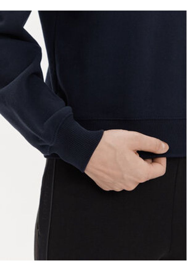 TOMMY HILFIGER - Tommy Hilfiger Bluza Flag WW0WW41246 Granatowy Relaxed Fit. Kolor: niebieski. Materiał: bawełna
