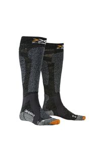 X-Socks - Skarpety X-SOCKS CARVE SILVER 4.0. Kolor: czarny, wielokolorowy, szary. Materiał: włókno