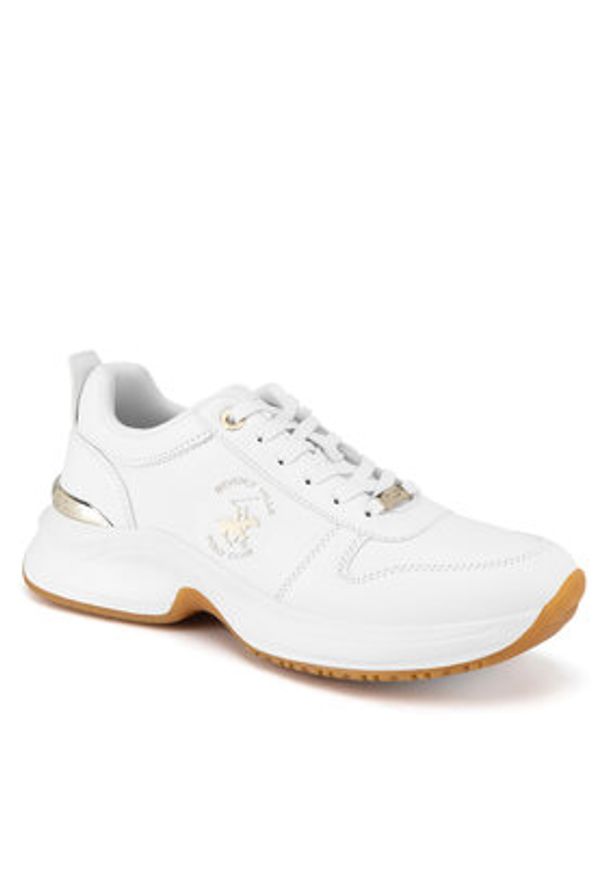 Beverly Hills Polo Club Sneakersy BHPC051W Biały. Kolor: biały. Materiał: syntetyk