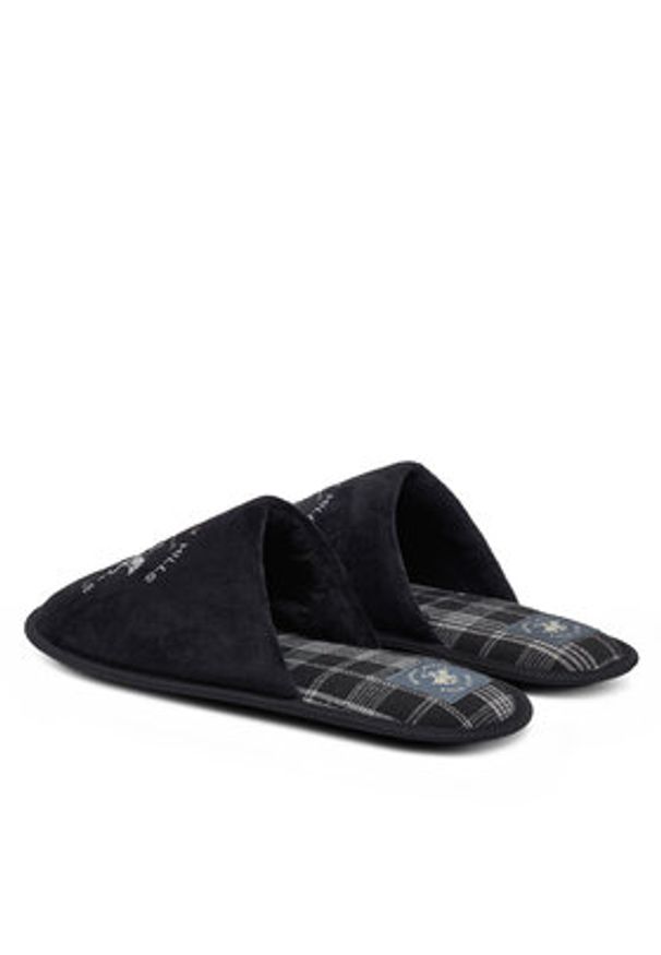 Beverly Hills Polo Club Kapcie P4194525 Czarny. Kolor: czarny. Materiał: materiał