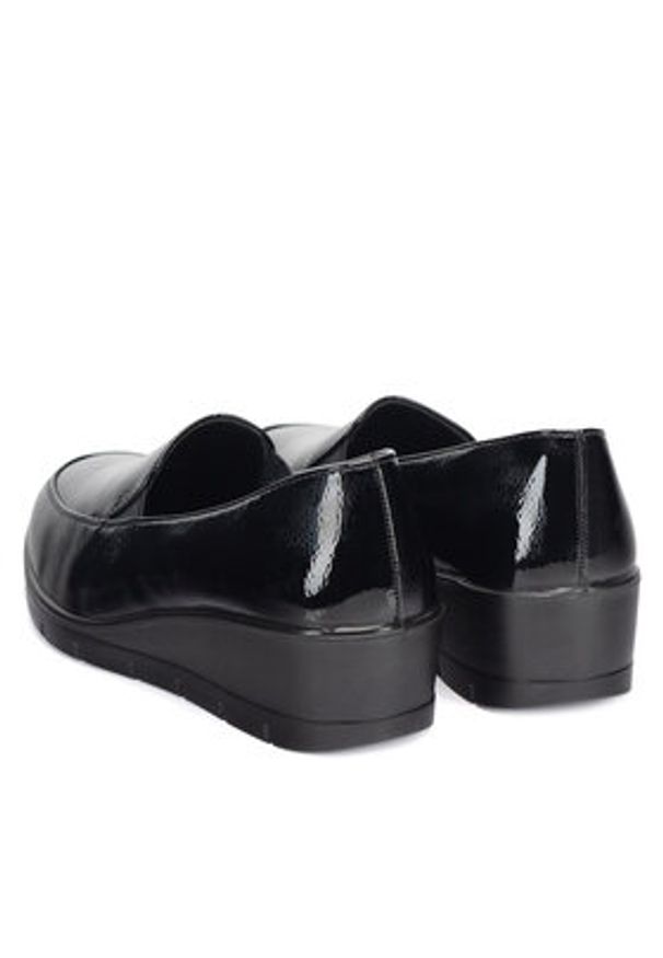 Clara Barson Półbuty WFA2811-1 Czarny. Kolor: czarny. Materiał: skóra