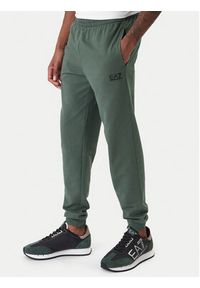 EA7 Emporio Armani Dres 8NPV63 PJVRZ U7260 Zielony Regular Fit. Kolor: zielony. Materiał: bawełna #3