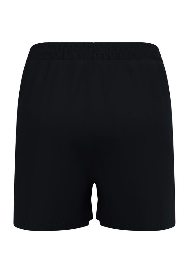 Spodenki damskie Odlo ESSENTIAL 4 INCH 2-in-1 short. Kolor: czarny. Długość: krótkie