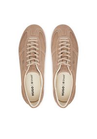 Hugo - HUGO Sneakersy Mystie 50563530 Brązowy. Kolor: brązowy. Materiał: skóra, zamsz #6